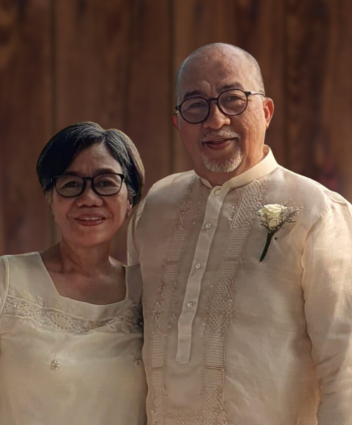 Rev. Jose Gonzalez Jr.​ with his wife Sis Kuh